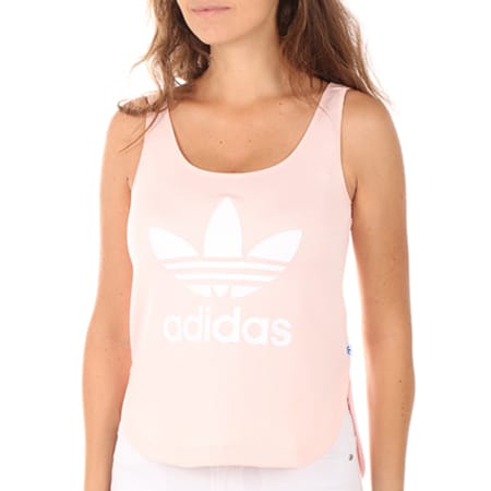 Adidas Originals - Débardeur Femme Crop Loose BP9379 Rose