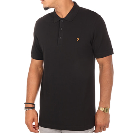 Classic Series - Polo Manches Courtes Blaney Noir
