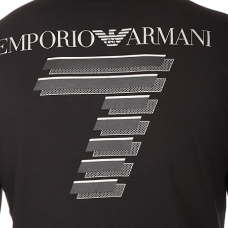EA7 Emporio Armani - Polo Manches Longues 6YPF83-PJ18Z Noir