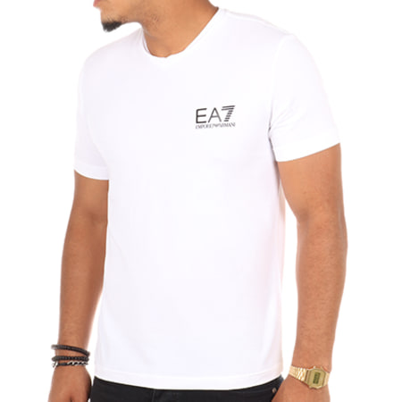 EA7 Emporio Armani - Tee Shirt 6YPT53-PJ03Z Blanc