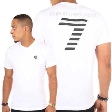EA7 Emporio Armani - Tee Shirt 6YPT94-PJ18Z Blanc
