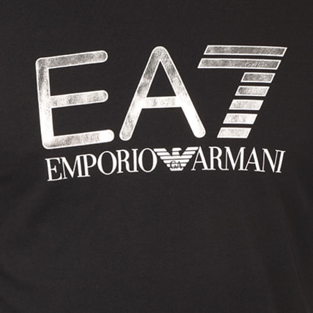 EA7 Emporio Armani - Tee Shirt Manches Longues 6YPT58-PJ03Z Noir