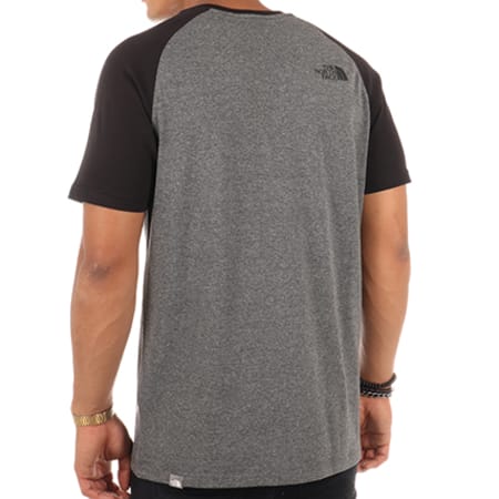 The North Face - Tee Shirt Rag Easy Gris Anthracite Chiné