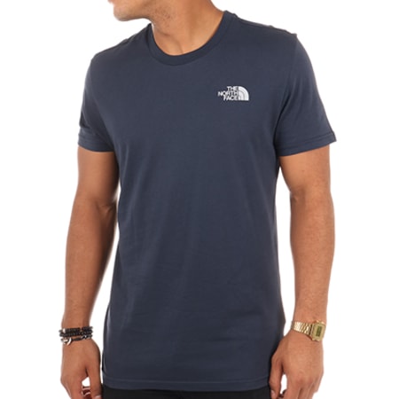 The North Face - Tee Shirt Simple Dome Bleu Marine