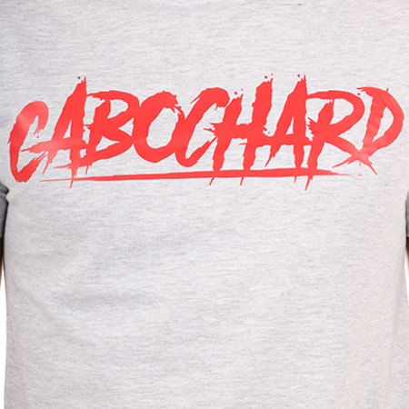 25G - Tee Shirt Cabochard Gris Chiné