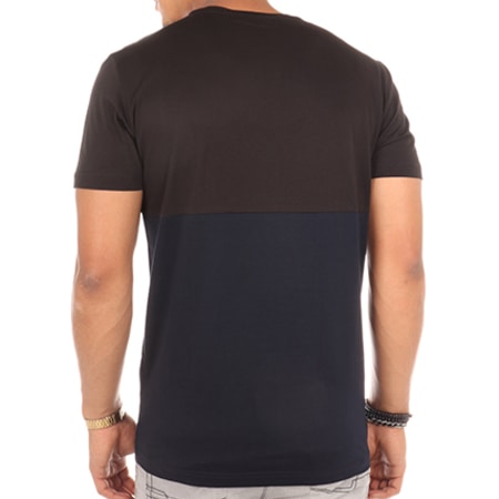 Antony Morato - Tee Shirt MMKS01100 Noir Bleu Marine
