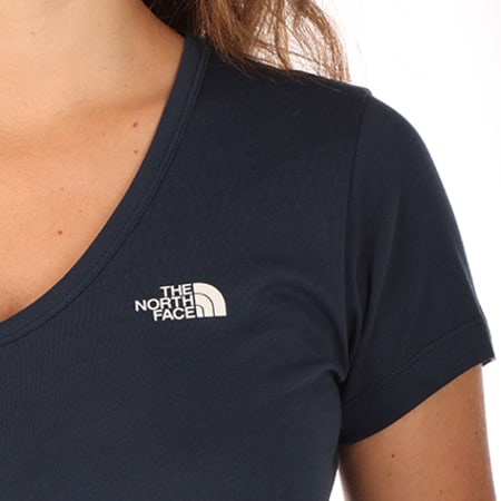 The North Face - Tee Shirt Femme Simple Do Bleu Marine