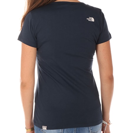 The North Face - Tee Shirt Femme Simple Do Bleu Marine