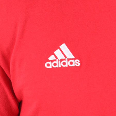 Adidas Performance - Tee Shirt Manchester United FC 3 Stripes BQ2226 Rouge