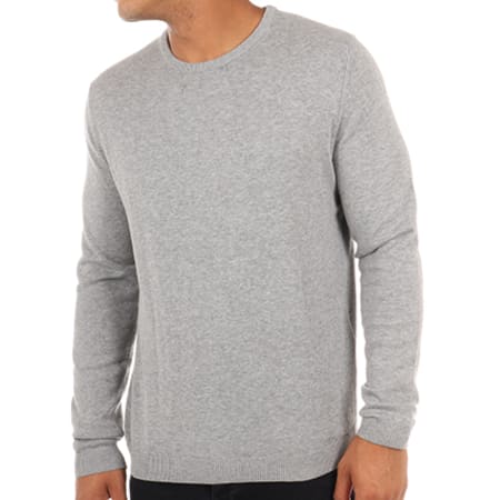 Only And Sons - Pull Alex Noos Gris Chiné