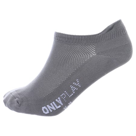 Only - Chaussettes Femme Training Gris Anthracite