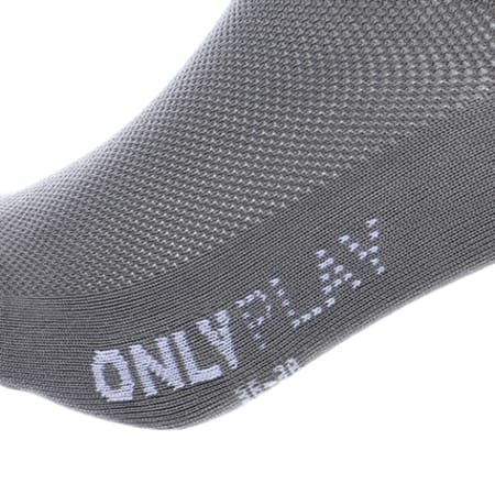 Only - Chaussettes Femme Training Gris Anthracite