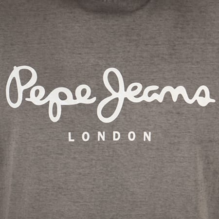 Pepe Jeans - Tee Shirt West Sir II Gris Anthracite 