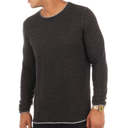 Selected - Pull Klop Noos Gris Anthracite