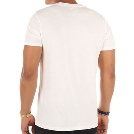 Wrangler - Tee Shirt Logo Blanc