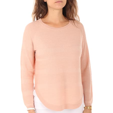 Only - Pull Femme Caviar Rose