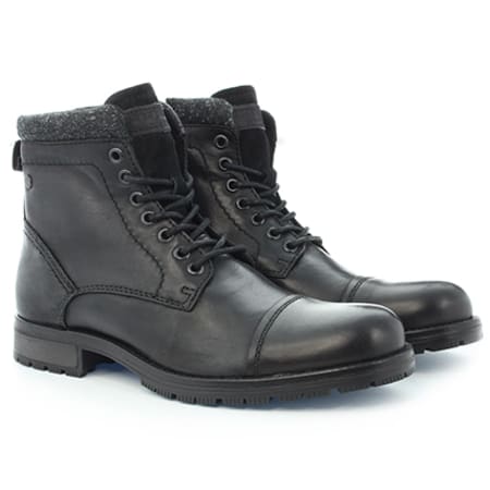 Jack And Jones - Chaussures Marly Leather Black