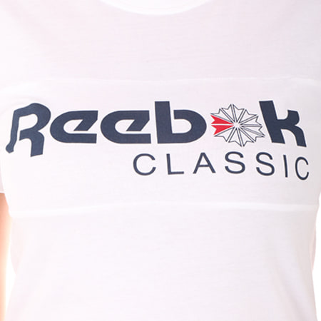 Reebok - Tee Shirt Femme Classic BQ2518 Blanc