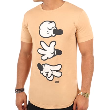 Thug N Swag - Tee Shirt Oversize Game Camel