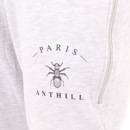 Anthill - Pantalon Jogging Logo Gris Chiné
