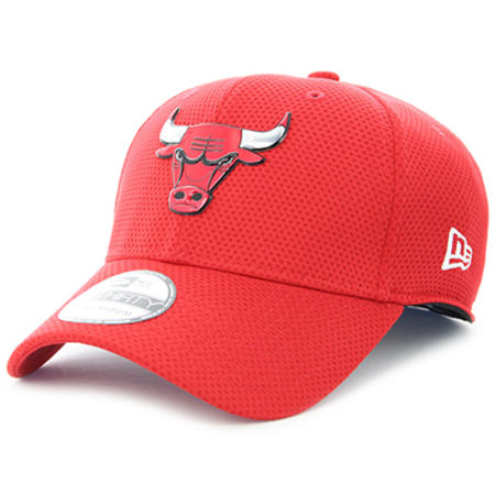 New Era - Casquette Fitted 39Thirty Logo Pack Chicago Bulls Rouge