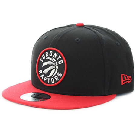 New Era - Casquette Snapback 9Fifty NBA Team Toronto Raptors Noir Rouge