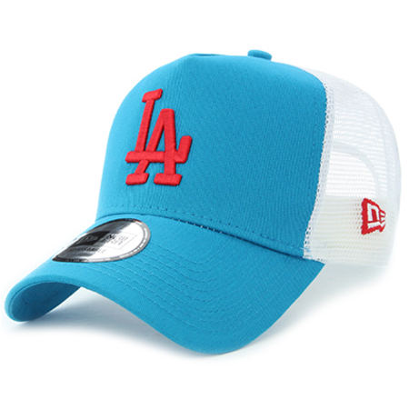 New Era - Casquette Trucker League Essential LA Dodgers Bleu Turquoise