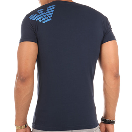 Emporio Armani - Tee Shirt V Neck 110810-7A745 Bleu Marine