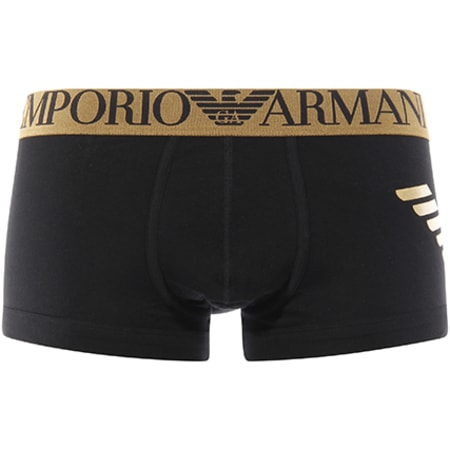 Emporio Armani - Boxer 111866-7A745 Noir Doré
