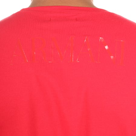 Emporio Armani - Tee Shirt Manches Longues 111653-7A516 Rouge