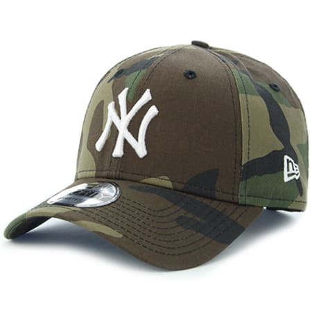 New Era - Casquette 9Forty League Essential New York Yankees Camo Marron