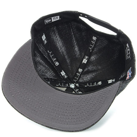 New Era - Casquette Snapback 9Fifty Jersey Tech Oakland Raiders Gris anthracite