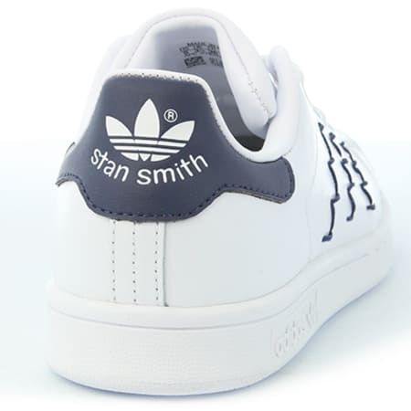 Adidas Originals - Baskets Femme Stan Smith BZ0402 Blanc 