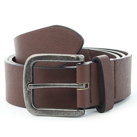 Only And Sons - Ceinture Cray Brown Stone Marron
