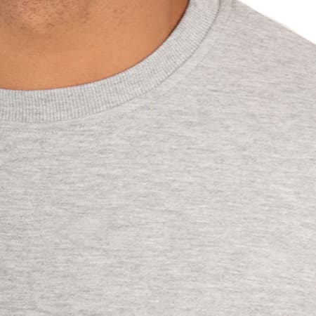 Only And Sons - Sweat Crewneck Colter Printed Gris Chiné