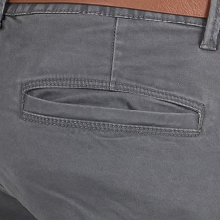 Only And Sons - Pantalon Chino Tarp Belt 7065 Gris