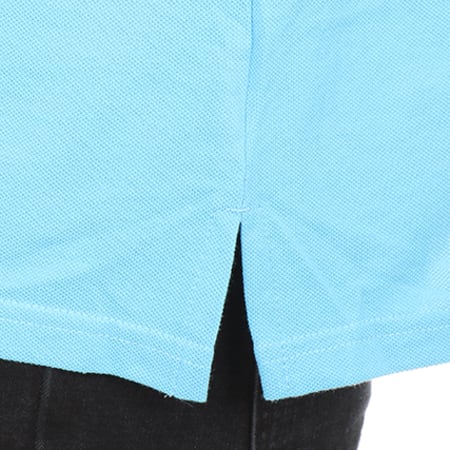 Adidas Sportswear - Polo Manches Courtes OM BK5606 Bleu Ciel