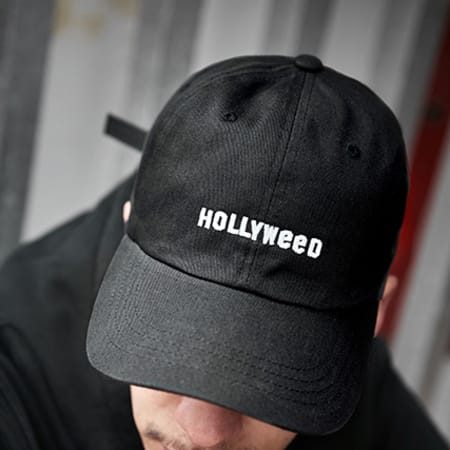 Turn Up - Casquette Hollyweed Noir