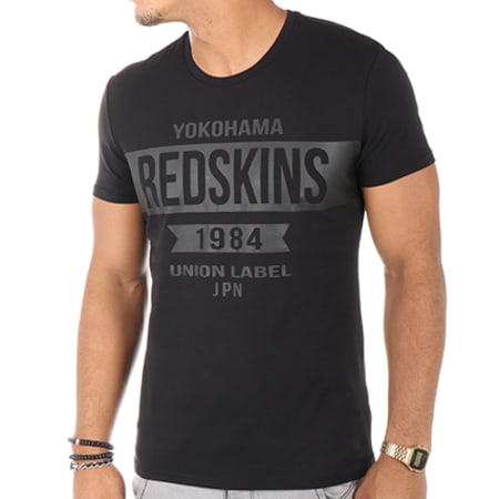 Redskins - Tee Shirt Softball Calder Noir
