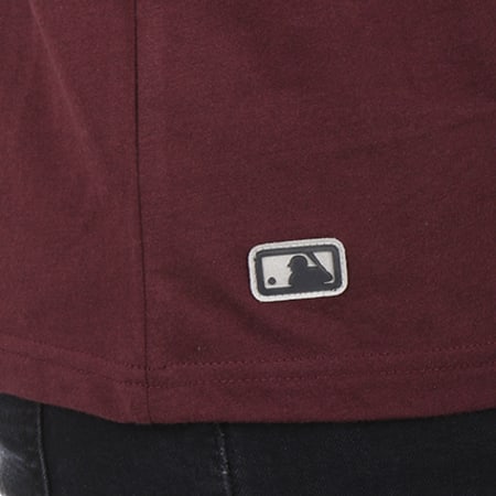 New Era - Tee Shirt Tech Series MLB Los Angeles Dodgers Bordeaux