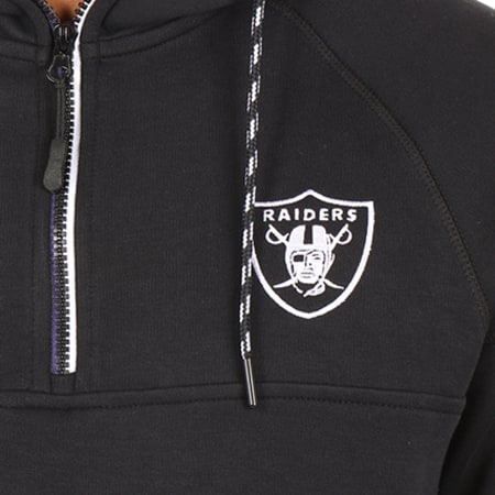 New Era - Sweat Capuche Tech Series HZ NFL Oakland Raiders Noir