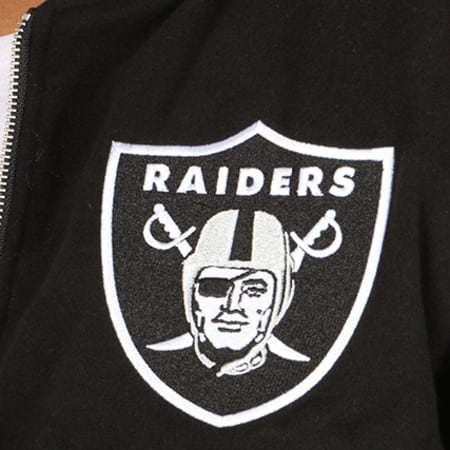 New Era - Bomber Team Apparel Melton NFL Oakland Raiders Noir