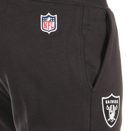 New Era - Pantalon Jogging Team Apparel FLC NFL Oakland Raiders Noir