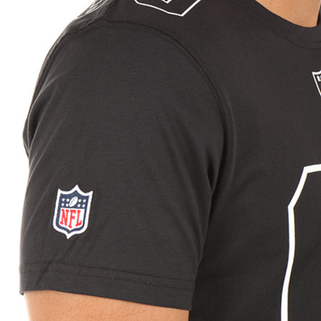 New Era - Tee Shirt NFL Number Classic Oakland Raiders Noir
