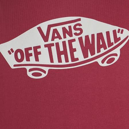 Vans - Tee Shirt Manches Longues OTW Bordeaux