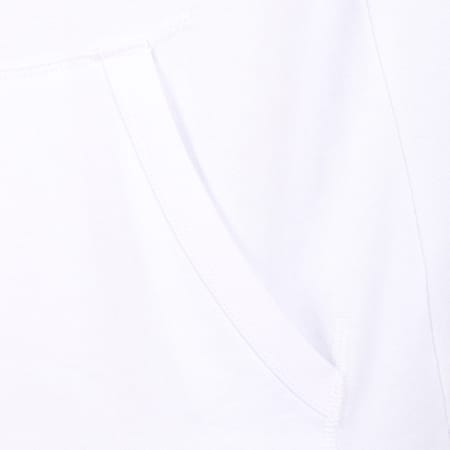 Wrangler - Sweat Capuche Logo Popover Blanc