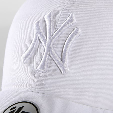 '47 Brand - Casquette 47 Clean Up New York Yankees Blanc