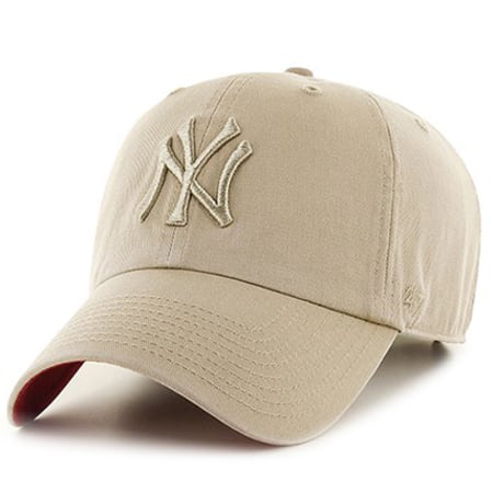 '47 Brand - Casquette 47 Clean Up New York Yankees Sable