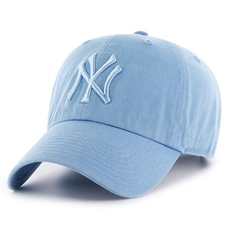 '47 Brand - Casquette 47 Clean Up New York Yankees Bleu Ciel