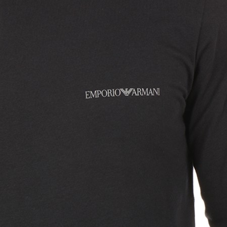 Emporio Armani - Tee Shirt Manches Longues 111653-7A717 Noir
